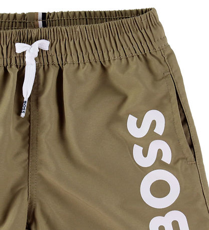 BOSS Badeshorts - Dark Stone