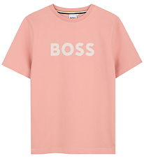 BOSS T-shirt - Pink Washed Pink