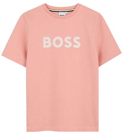 BOSS T-shirt - Pink Washed Pink