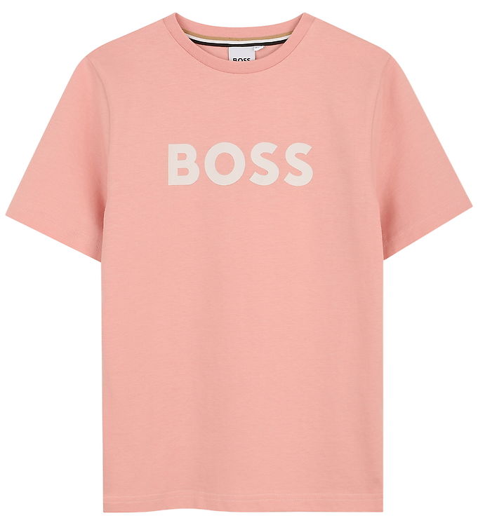 BOSS T-shirt - Pink Washed Pink