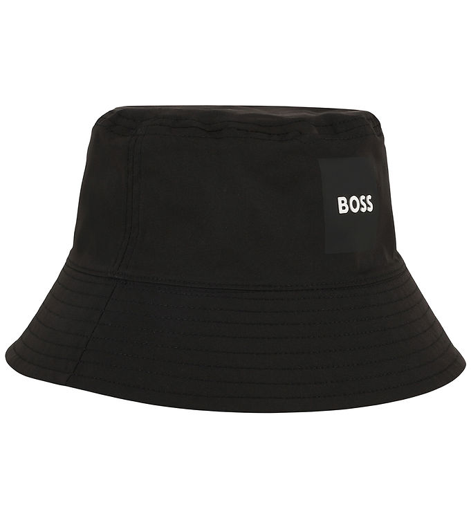 BOSS Bøllehat - Vendbar - Sort