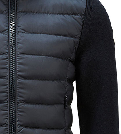 Moncler Cardigan - Uld/ Dun - Navy