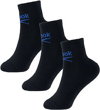 Reebok Ankelstrømper - 3-pak - Sort
