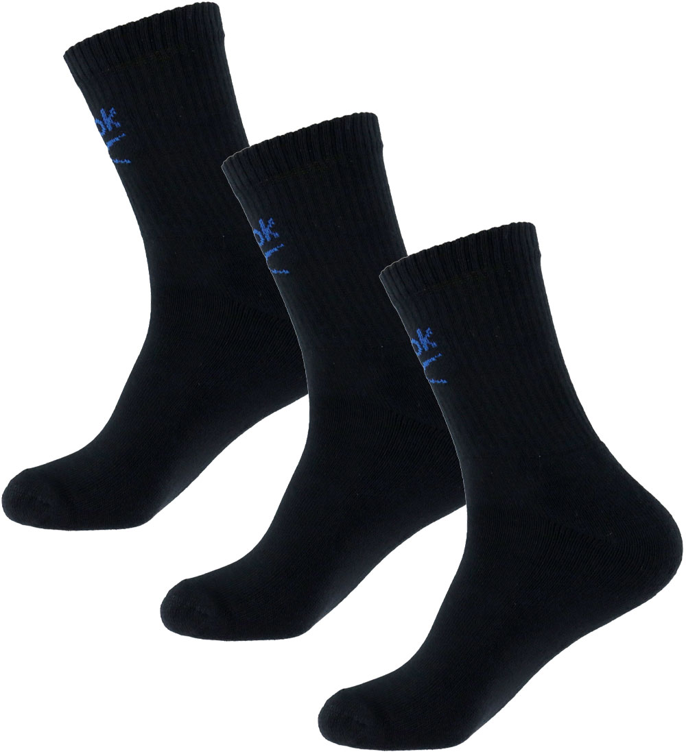 Sportssokker Reebok FUNDATION CREW R 0258 Svart - 43-45