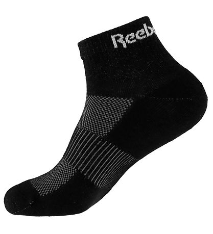 Reebok Ankelstrømper - 3-pak - Sort