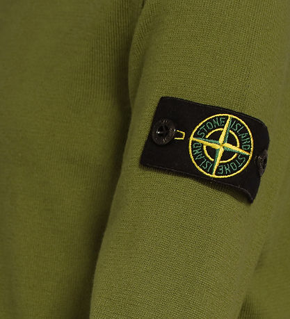 Stone Island Bluse - Strik - Olive Green