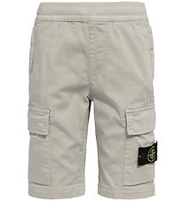 Stone Island Shorts - Pearl Grey