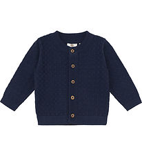 En Fant Cardigan - Strik - Medieval Blue