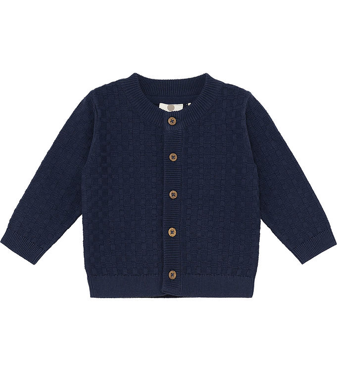 En Fant Cardigan - Strik - Medieval Blue