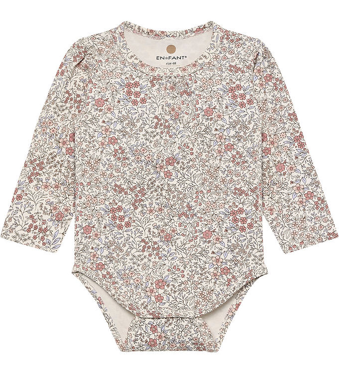 En Fant Body l/æ - Eggnog m. Blomster billede