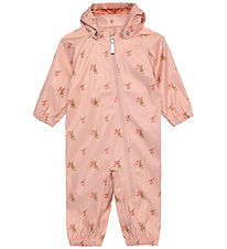 Minymo Softshell Suit - Silver Pink