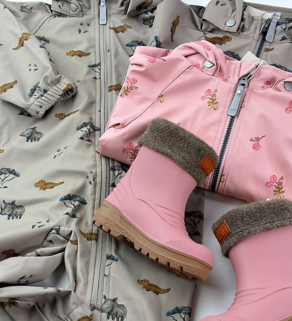 Minymo Softshelldragt - Crockery m. Dinoer