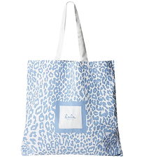 Lala Berlin Shopper - Maja - Light Blue Leo