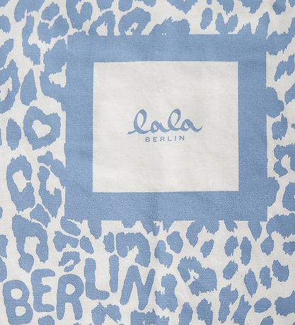 Lala Berlin Shopper - Maja - Light Blue Leo