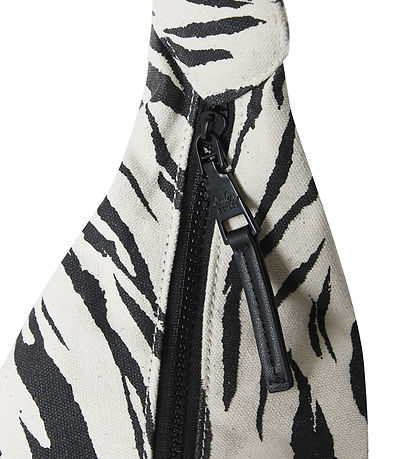 Lala Berlin Skuldertaske - Gili - White Black Tiger