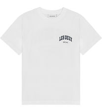 Les Deux T-shirt - Hoop - White w. Black