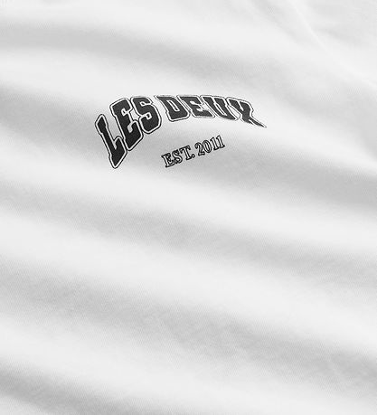Les Deux T-shirt - Hoop - Hvid m. Sort