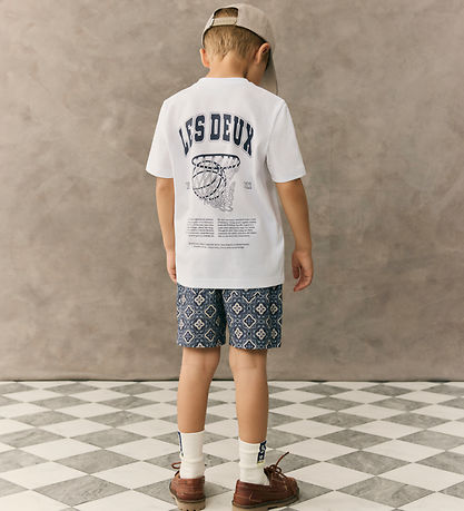 Les Deux T-shirt - Hoop - Hvid m. Sort