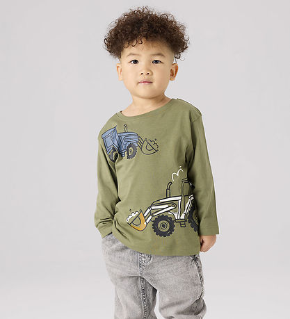 Name It Bluse - NmmBerlan - Olivine