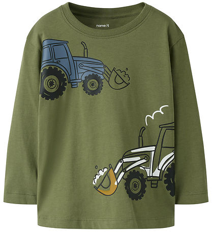 Name It Bluse - NmmBerlan - Olivine