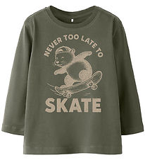 Name It Bluse - NmmBertram - Dusty Olive