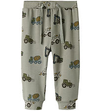 Name It Bukser - NbmBasil - Dried Sage