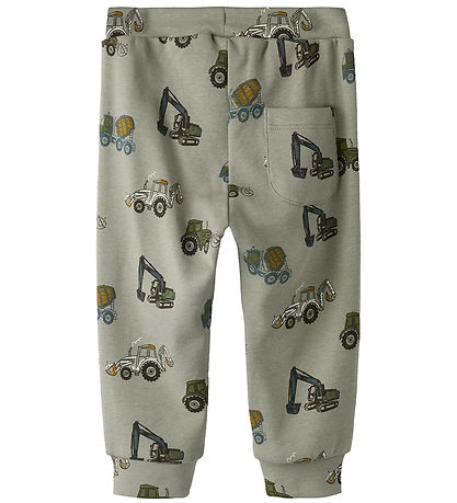 Name It Bukser - NbmBasil - Dried Sage