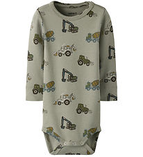 Name It Body l/s - NbmBasil - Dried Sage