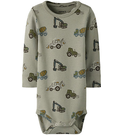 Name It Body l/s - NbmBasil - Dried Sage