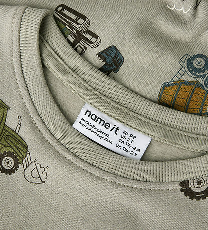 Name It Sweatshirt - NmmBasil - Dried Sage