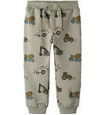 Name It Sweatpants - NmmBasil - Dried Sage