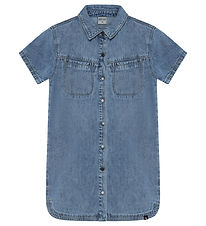 Indian Blue Jeans Kjole - Used Light Denim