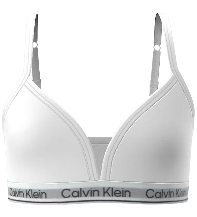 Calvin Klein BH u. Bøjle - Triangle - Hvid