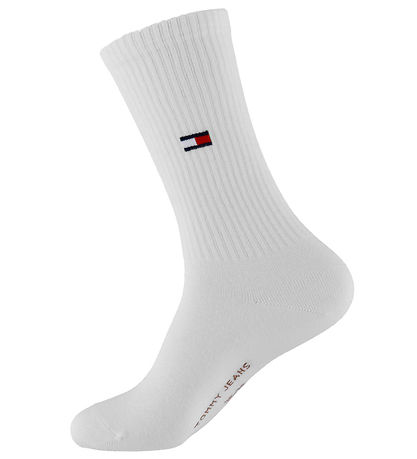 Tommy Hilfiger Strømper - 2-pak - Sand/Hvid