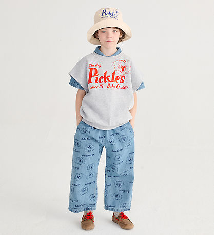 Bobo Choses Jeans - Pickles The Dog - Prussian Blue