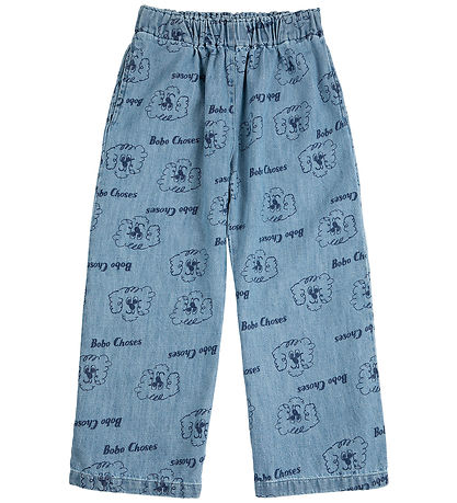 Bobo Choses Jeans - Pickles The Dog - Prussian Blue
