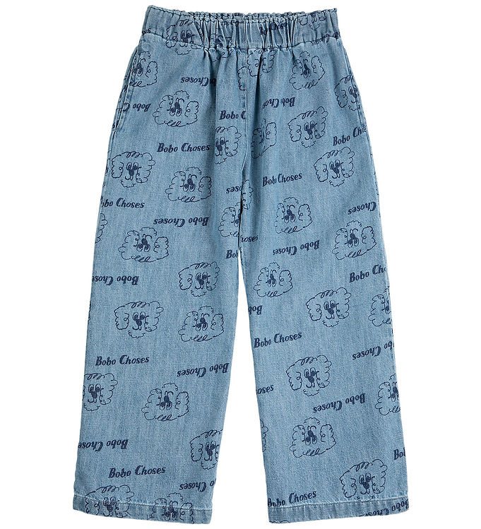 Bobo Choses Jeans - Pickles The Dog - Prussian Blue