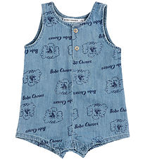 Bobo Choses Buksedragt - Denim - Pickle The Dog - Light Blue