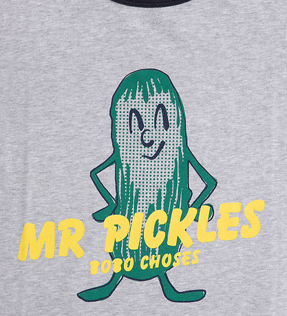 Bobo Choses T-shirt - Mr. Pickles - Heather Grey