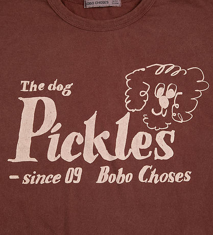 Bobo Choses T-shirt - Pickles The Dog - Brun