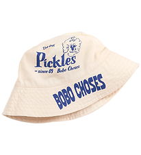 Bobo Choses Bøllehat - Vendbar - Pickles - Offwhite