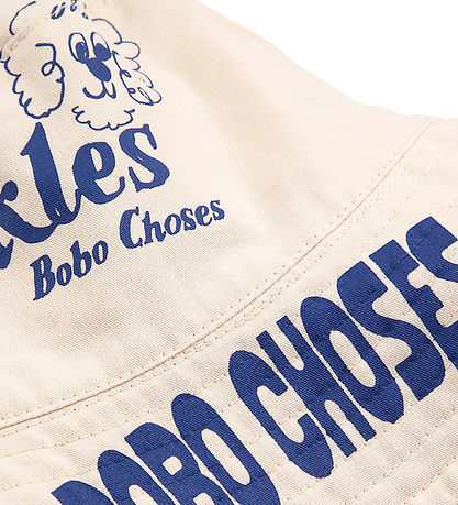 Bobo Choses Bøllehat - Vendbar - Pickles - Offwhite