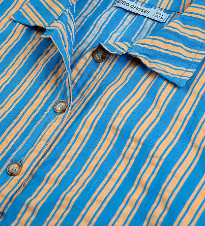 Bobo Choses Skjorte K/Æ - New Hairline - Navy Blue