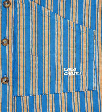 Bobo Choses Skjorte K/Æ - New Hairline - Navy Blue
