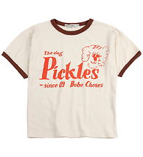 Bobo Choses T-shirt - Pickles The Dog - Offwhite