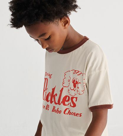 Bobo Choses T-shirt - Pickles The Dog - Offwhite