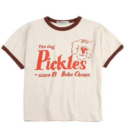 Bobo Choses T-shirt - Pickles The Dog - Offwhite