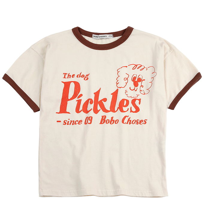 Bobo Choses T-shirt - Pickles The Dog - Offwhite