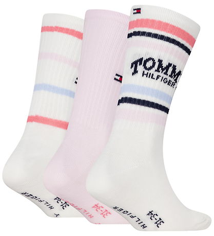 Tommy Hilfiger Strømper - 3-pak - Pink