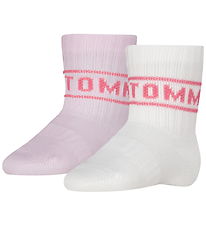 Tommy Hilfiger Strømper - 2-pak - Pink